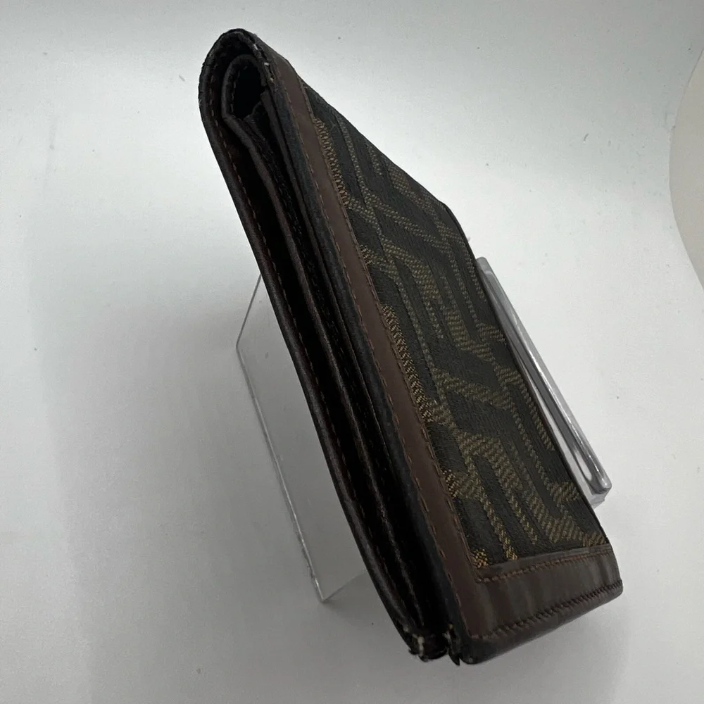 GUC Fendi Zucca Canvas Bifold Wallet